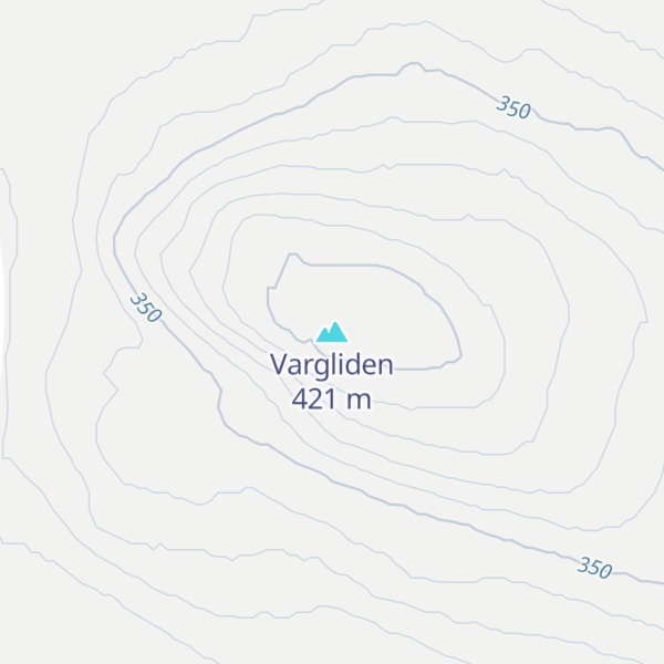 Map of Vargliden