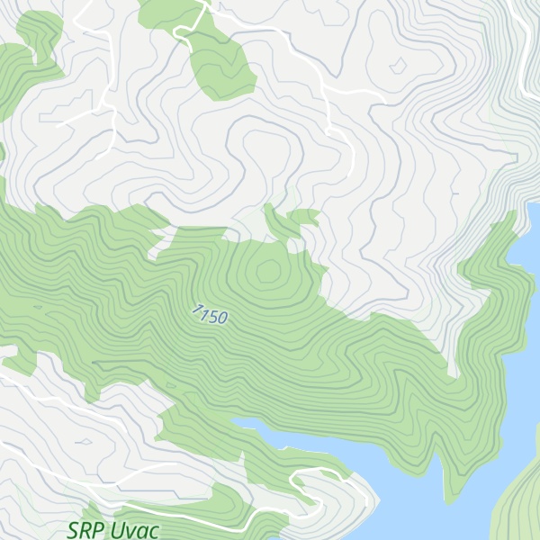 Map of Kobilja glava