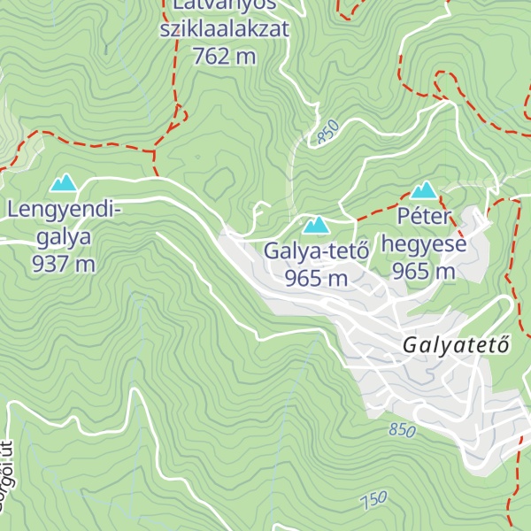 Map of Vasas turistaház