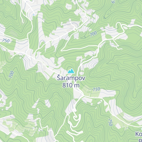 Map of Šarampov