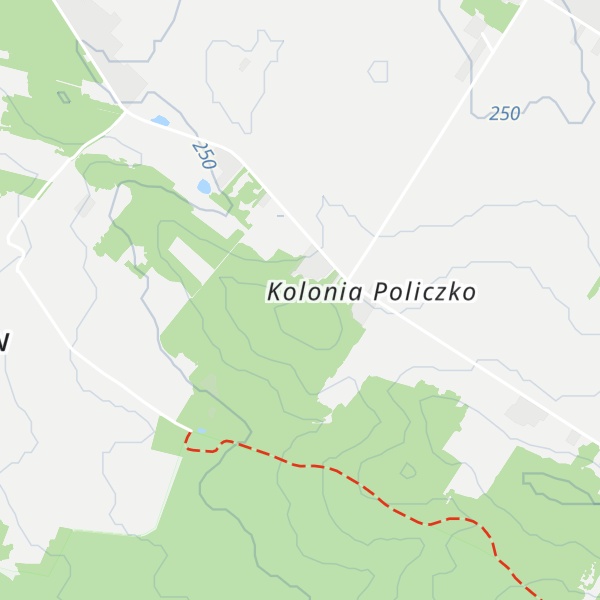 Map of Góry Przedborskie