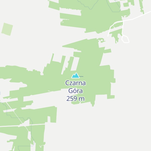 Map of Czarna Góra