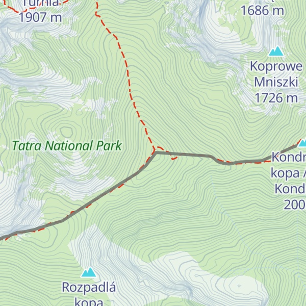 Map of Malolučniak / Małołączniak