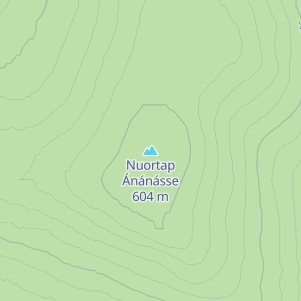 Map of Nuortap Ánánásse