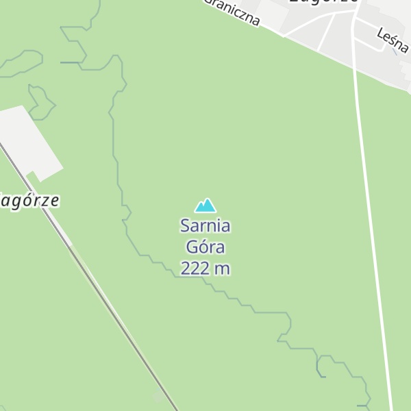 Map of Sarnia Góra