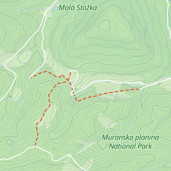 Map of Salaš na Randavici