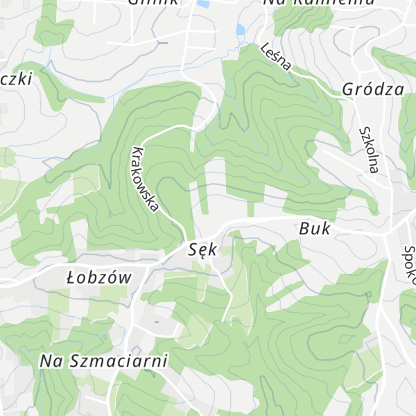 Map of Sęk
