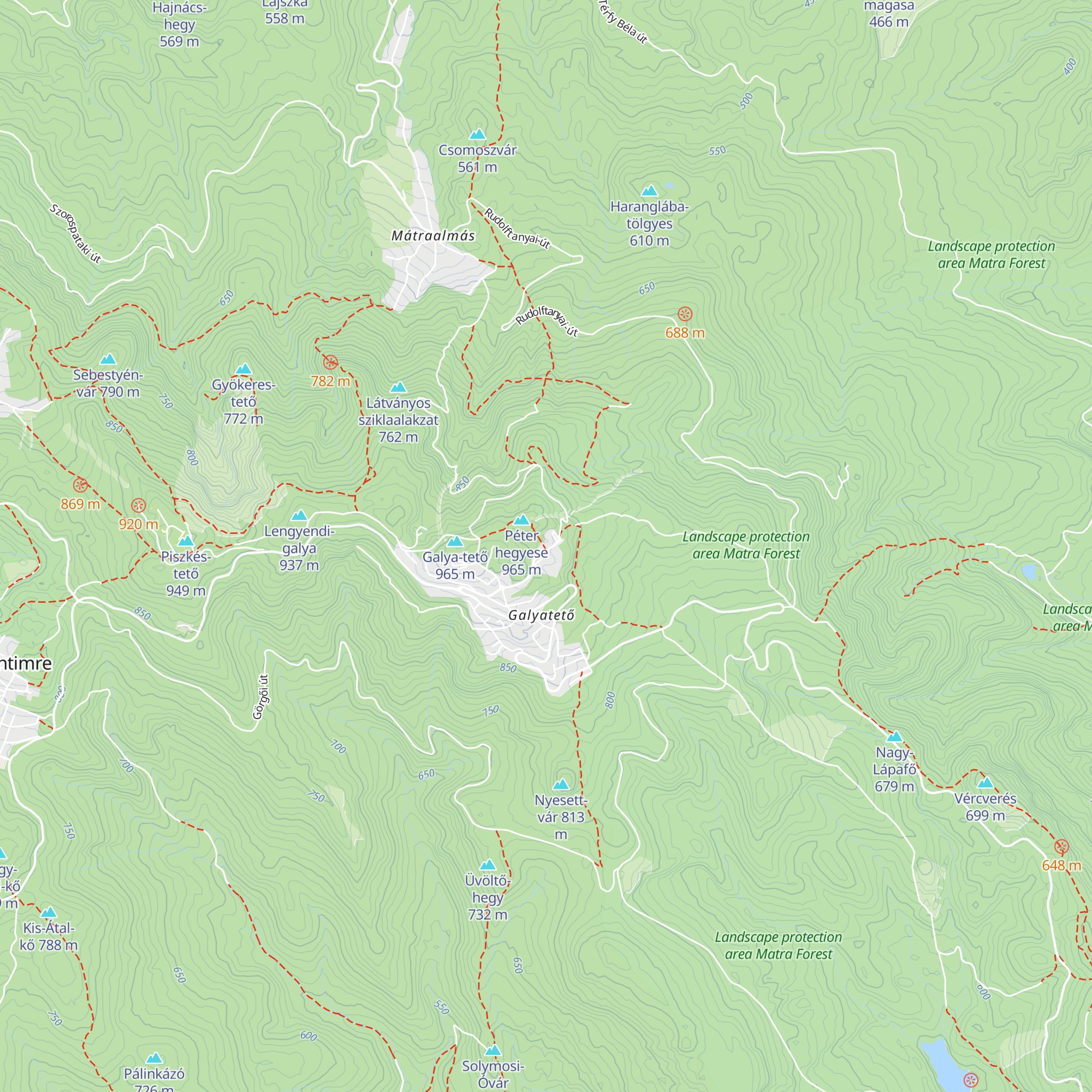 Turistacentrum map