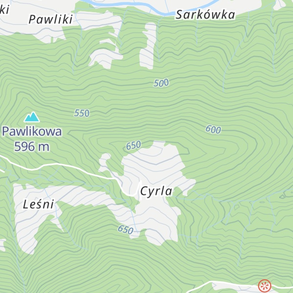 Map of Cyrla