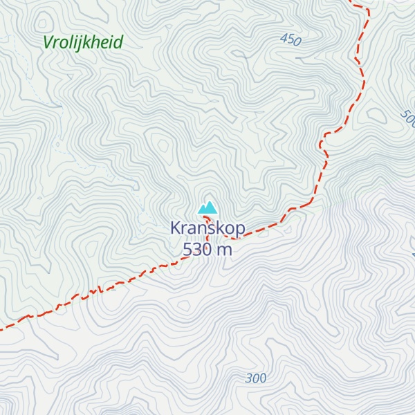 Map of Kranskop