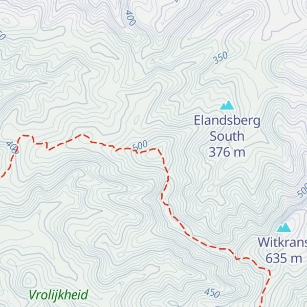 Map of Kanonkop