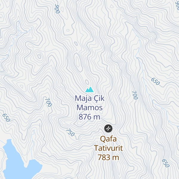 Map of Maja Çik Mamos