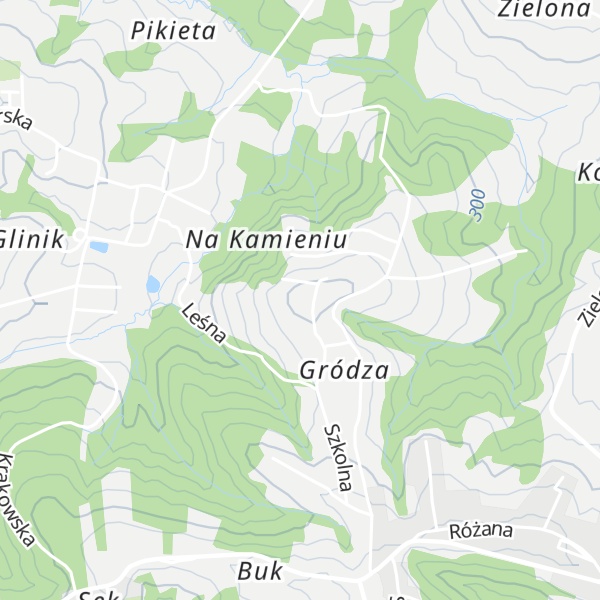Map of Gródza