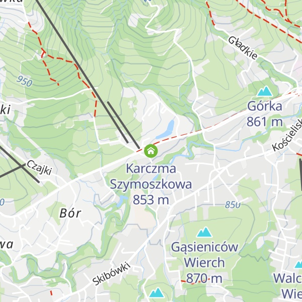 Map of Karczma Szymoszkowa