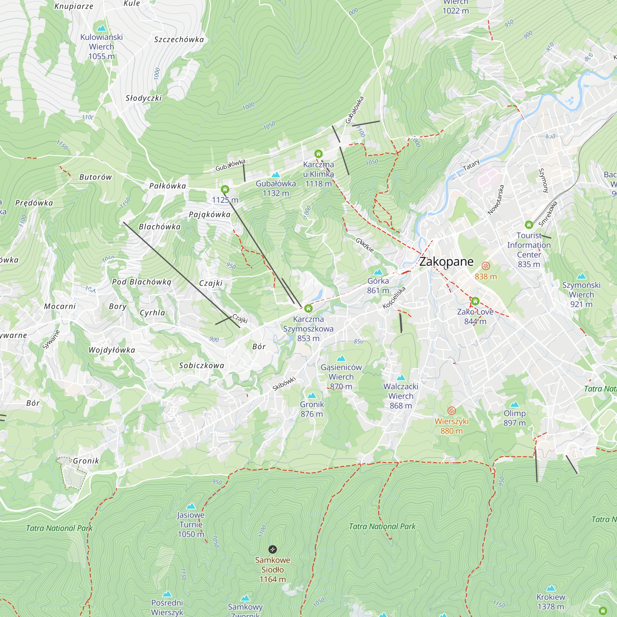 Karczma Szymoszkowa map