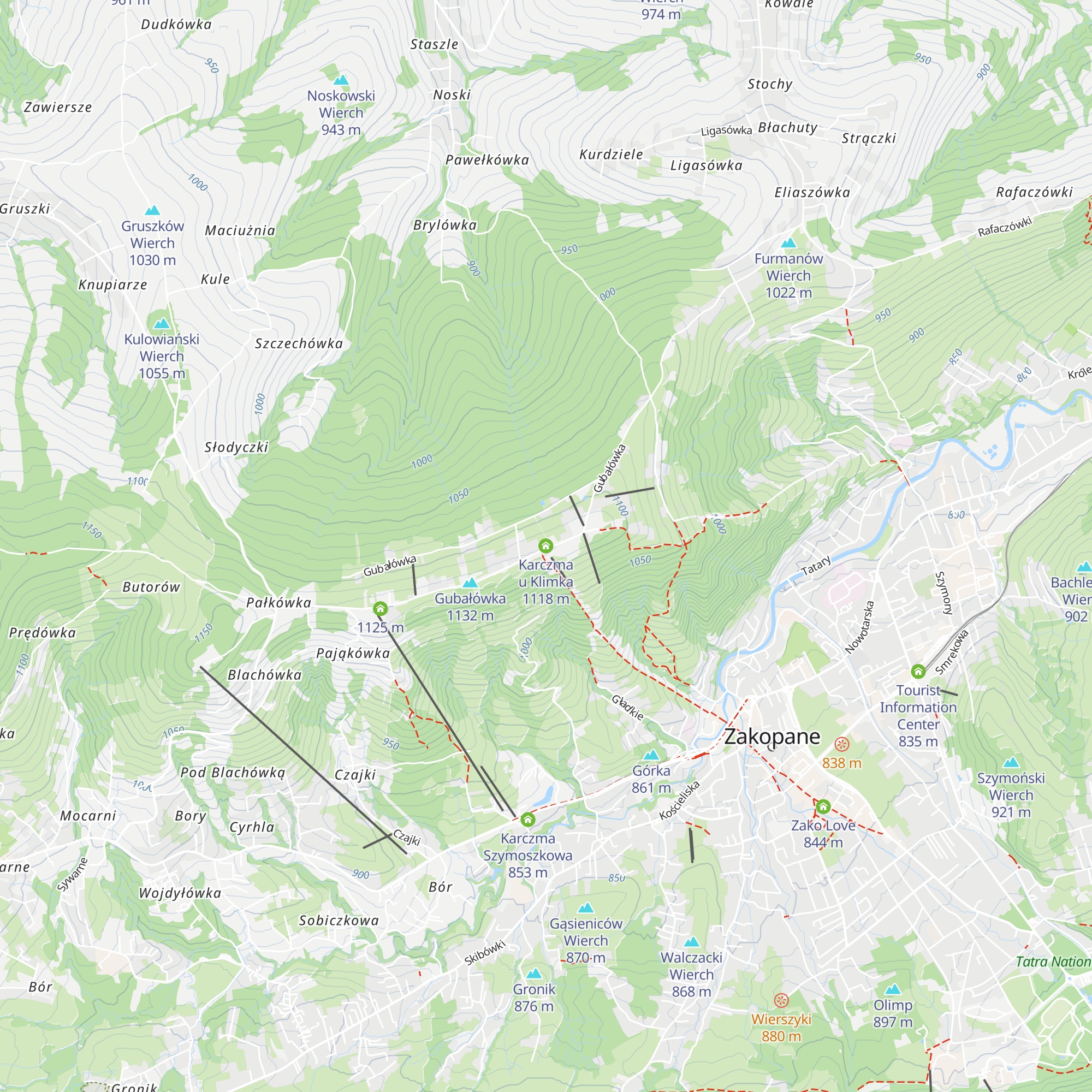 Karczma u Klimka map