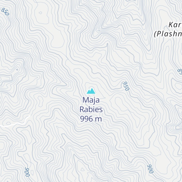 Map of Maja Rabies