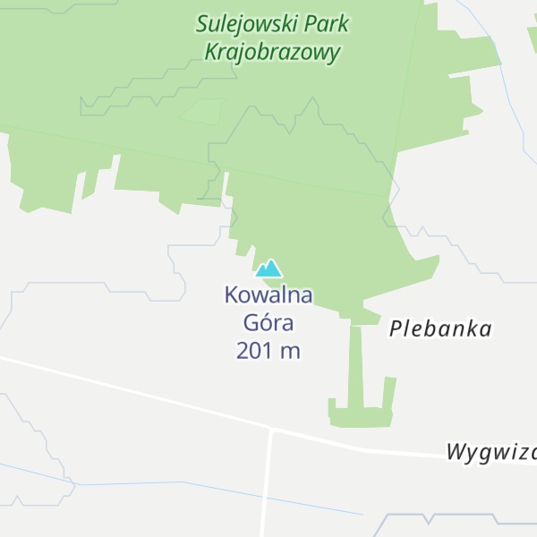 Map of Kowalna Góra