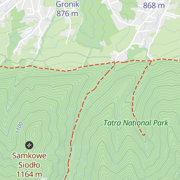 Map of Leśniczówka Strążyska