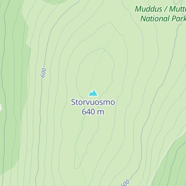 Map of Storvuosmo
