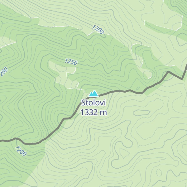 Map of Stolovi