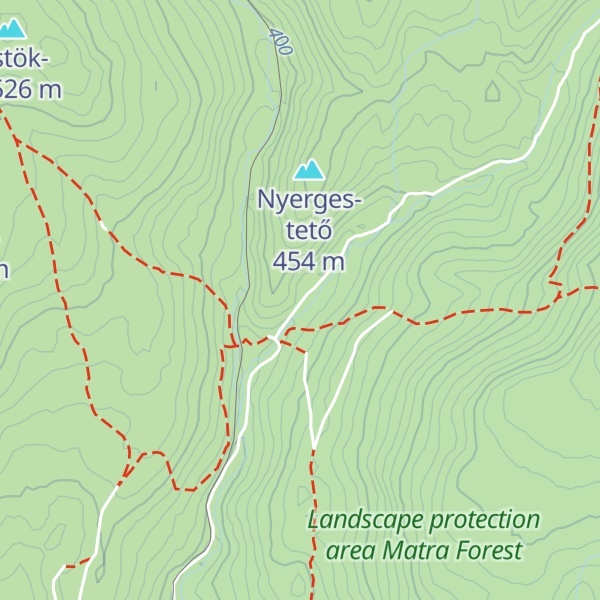 Map of Nagy-pataki menedékház