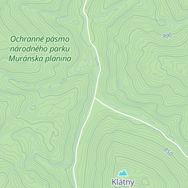 Map of Ochranárska chata
