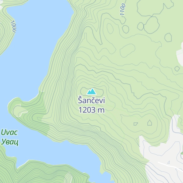 Map of Šančevi