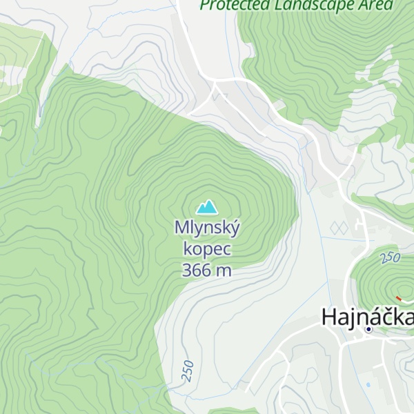 Map of Mlynský kopec