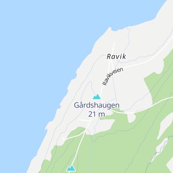 Map of Råvedberget