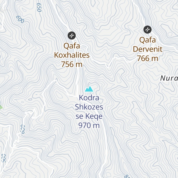 Map of Kodra Shkozes se Keqe