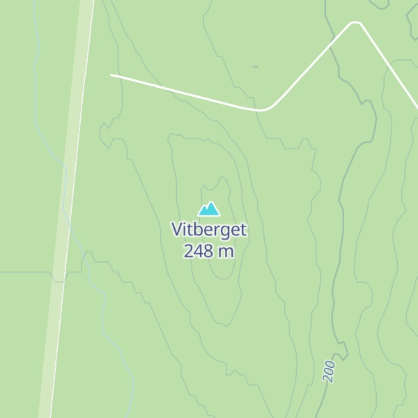 Map of Vitberget