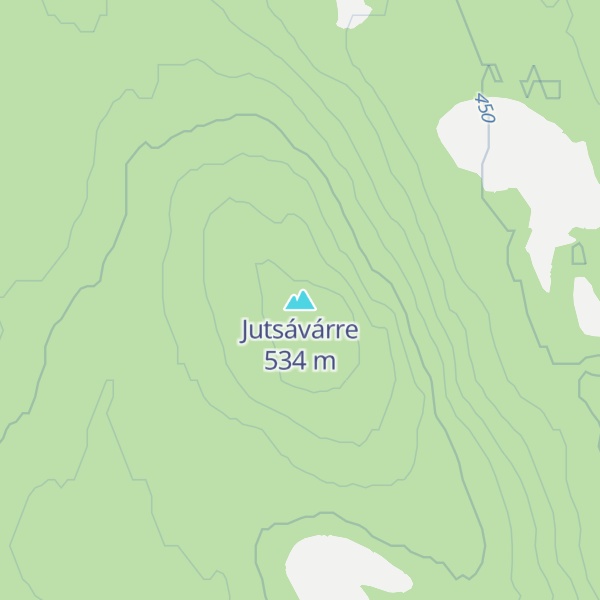 Map of Jutsávárre
