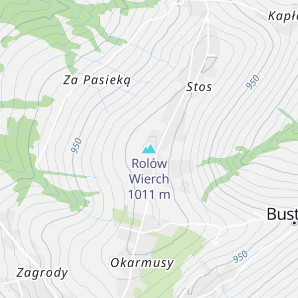 Map of Rolów Wierch
