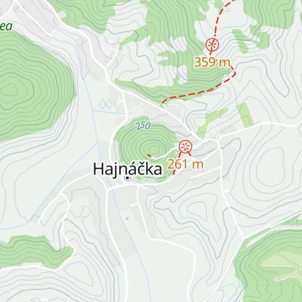 Map of Hajnačka
