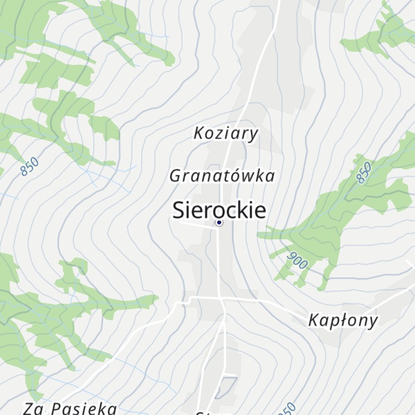 Map of Granatówka
