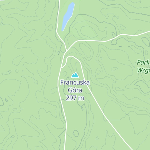 Map of Francuska Góra