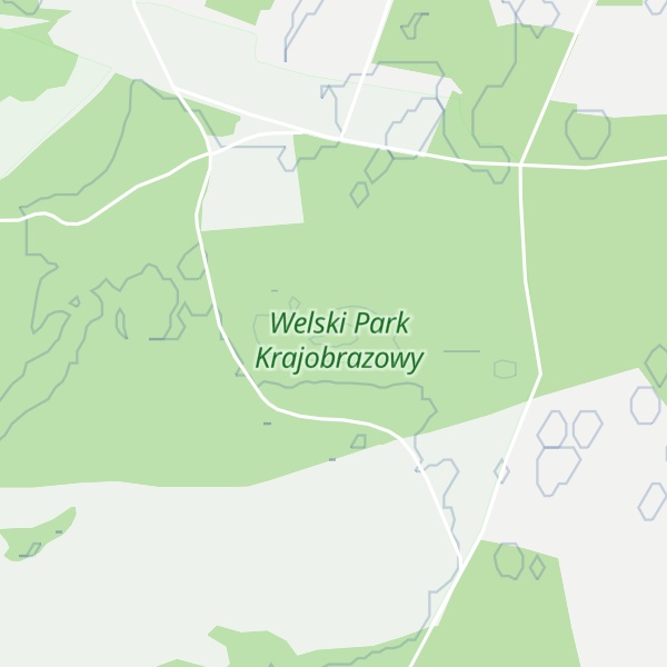 Map of Łysa Góra