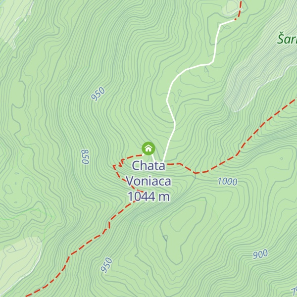 Map of Chata Voniaca