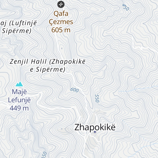 Map of Maja Luftinjës