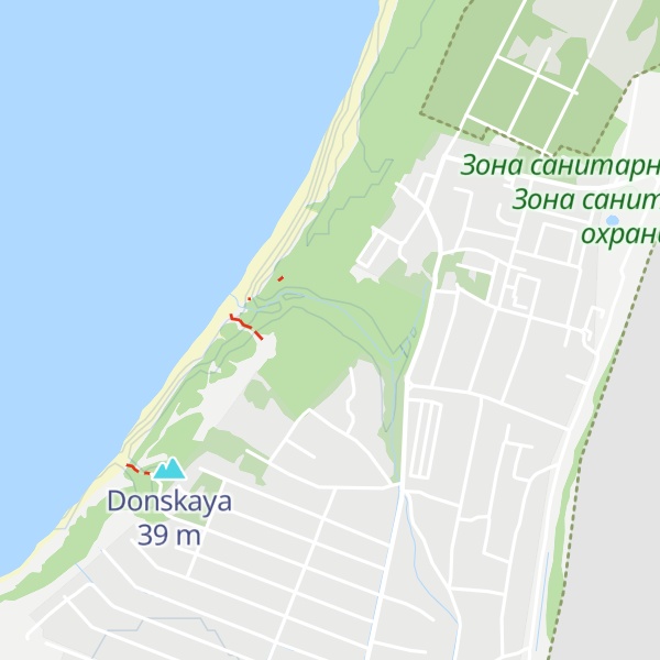 Map of G.donskaya