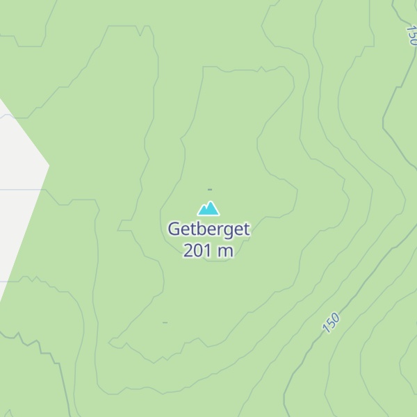 Map of Getberget