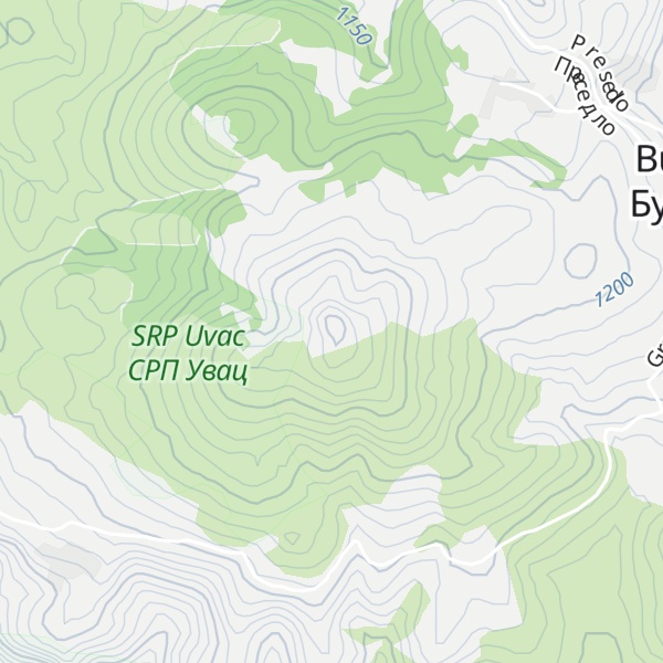 Map of Gradina