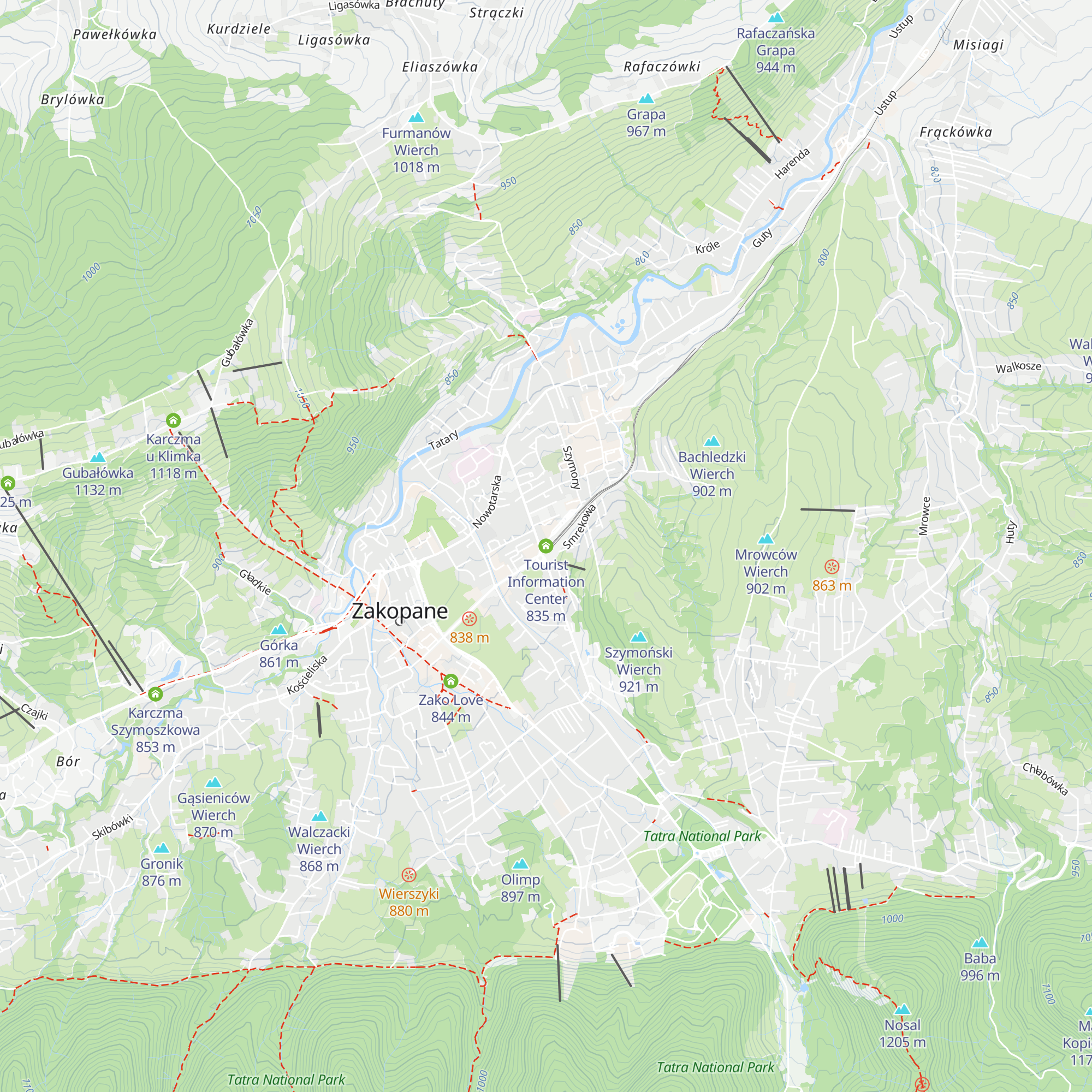 Tourist Information Center map