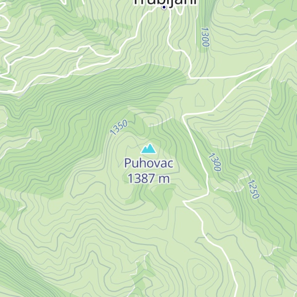 Map of Puhovac