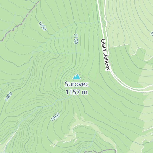 Map of Surovec