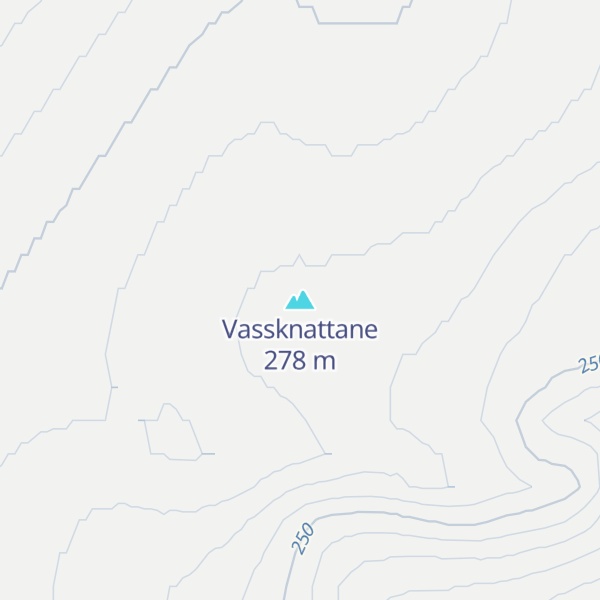 Map of Vassknattane