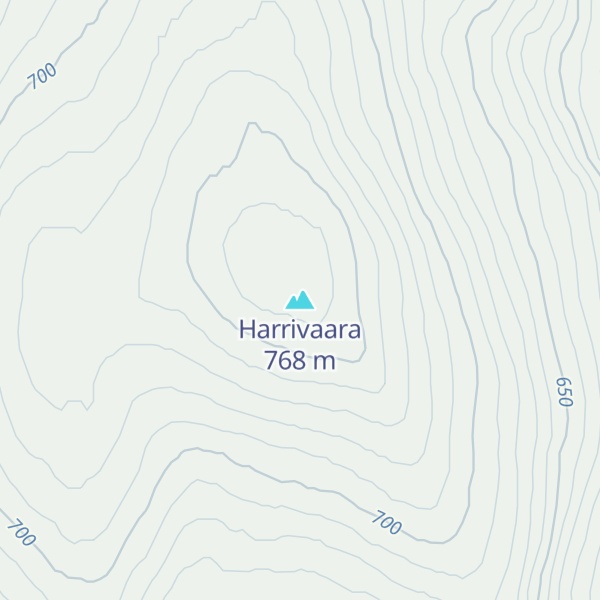 Map of Harrivaara