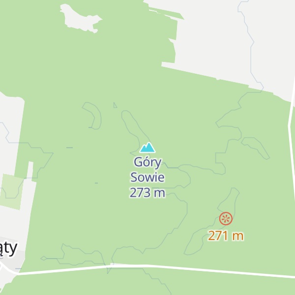 Map of Góry Sowie