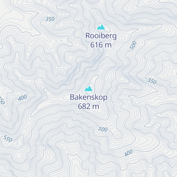 Map of Bakenskop